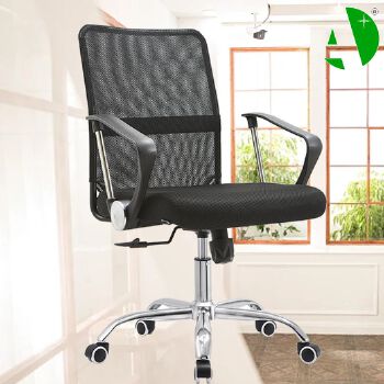 AS-B2844 Foshan Factory Elegant Mesh Chair for Home Office and Workspace Solutions