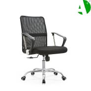 AS-B2844 Foshan Factory Elegant Mesh Chair for Home Office and Workspace Solutions