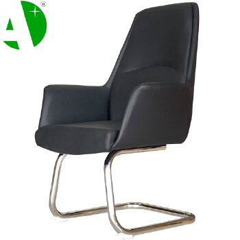 AS-D2899C Ergonomic Leather Meeting Chair for Comfortable Office Use
