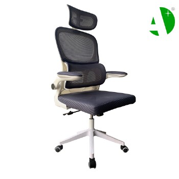 AS-C2298WH White Sleek and Stylish Office Chair for Home and Workplace
