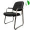 AS-D2867 Foshan Factory Visitor Black Leather Gaming Conference Wooden Home Chair Modern Office Furniture