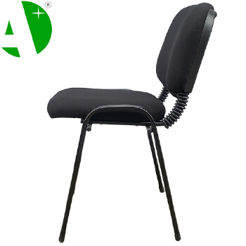 AS-D2866 Black Fabric Modern Space-Saving Low-Price Ergonomic Wooden Office Chair for Students and Gamers