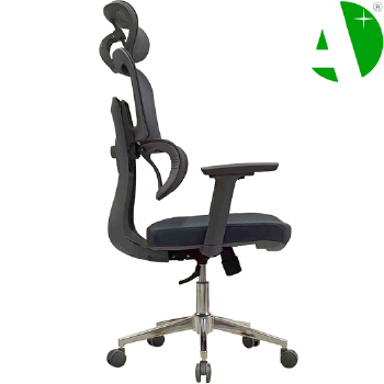 AS-C2291GY Ergonomic Office Chair with Adjustable Height and Lumbar Support