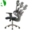 AS-C2291GY Ergonomic Office Chair with Adjustable Height and Lumbar Support