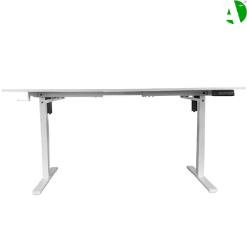 AS-A2064WHE-1607Height Adjustable Standing Desk Wooden Computer Table Office Workstation