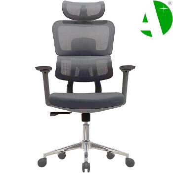 AS-C2291GY Ergonomic Office Chair with Adjustable Height and Lumbar Support