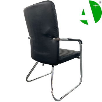 AS-D2864 Foshan Factory Leather Black High Back Conference Massage Computer Gaming Metal Fixed Home Furniture Office Chair