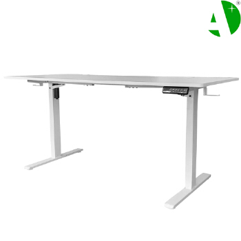 AS-A2064WHE-1607Height Adjustable Standing Desk Wooden Computer Table Office Workstation