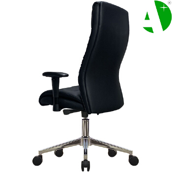 AS-B2115CZ High-End Leather Office Chair for Comfortable Gatherings