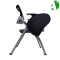 AS-A2143P-Grey Mesh Fabric Factory After-Sales Service Lightweight Portable Folding Chair for Events and Training Sessions