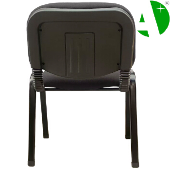 AS-D2866 Black Fabric Modern Space-Saving Low-Price Ergonomic Wooden Office Chair for Students and Gamers
