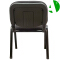 AS-D2866 Black Fabric Modern Space-Saving Low-Price Ergonomic Wooden Office Chair for Students and Gamers