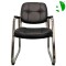 AS-D2867 Foshan Factory Visitor Black Leather Gaming Conference Wooden Home Chair Modern Office Furniture