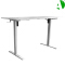 AS-A2064WHE-1607Height Adjustable Standing Desk Wooden Computer Table Office Workstation