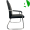 AS-D2864 Foshan Factory Leather Black High Back Conference Massage Computer Gaming Metal Fixed Home Furniture Office Chair