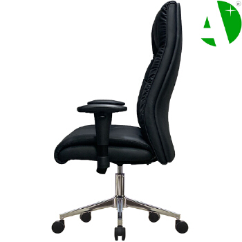 AS-B2115CZ High-End Leather Office Chair for Comfortable Gatherings