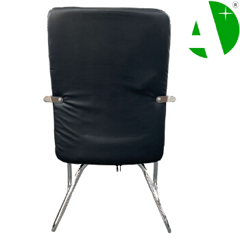AS-D2864 Foshan Factory Leather Black High Back Conference Massage Computer Gaming Metal Fixed Home Furniture Office Chair
