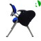 AS-A2143P-Blue Mesh Fabric Factory After-Sales Service Lightweight Portable Folding Chair for Events and Training Sessions