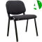 AS-D2866 Black Fabric Modern Space-Saving Low-Price Ergonomic Wooden Office Chair for Students and Gamers
