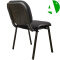 AS-D2866 Black Fabric Modern Space-Saving Low-Price Ergonomic Wooden Office Chair for Students and Gamers