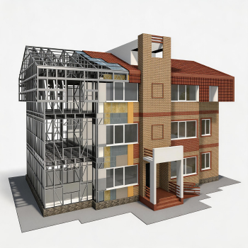 Foshan Original Engineering: One-Stop Design and Construction Service for Steel Structure Residential Buildings, Light Steel Villas and Rural Self-Built Houses