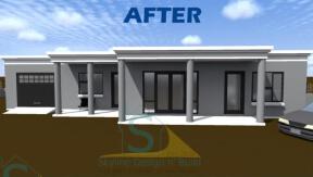 A simple, cost-effective single story house 