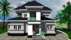 5 bedroom duplex house