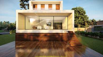 Post modern style, two-storied One bedroom Luxurious Villa