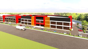 shopping center exterior