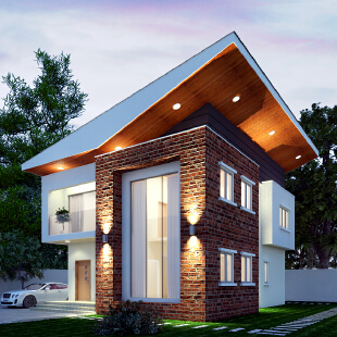 MODERN 4 BEDROOM VILLA DESIGN 