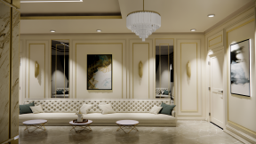 Bright space apartment