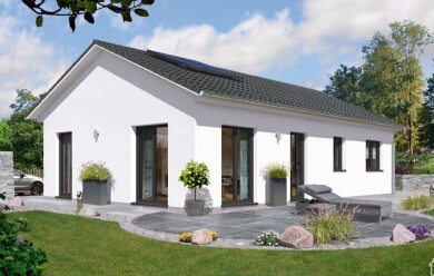 The rural residential Bungalow home design for simple family living