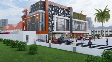 A proposed luxury mall for Mr. Olatunji