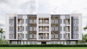 a vibrant and aesthetic residential apartment design