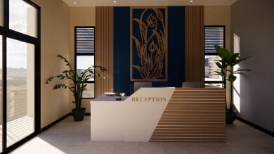 Mini hotel leisure area design