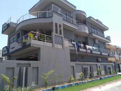 Large minimalist style apartment design