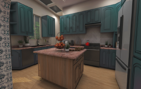 A warm and comfortable villa