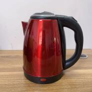 Household Electrial Kettle Travel 1.8L Stainless Steel Red Spray Paint Electric Kettle