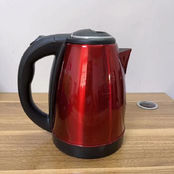 Household Electrial Kettle Travel 1.8L Stainless Steel Red Spray Paint Electric Kettle