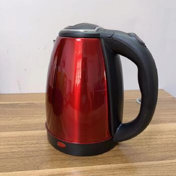 Household Electrial Kettle Travel 1.8L Stainless Steel Red Spray Paint Electric Kettle