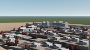 Environmentally friendly therapeutic tourist resort project