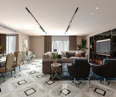 palm hills apartment  design in Egypt