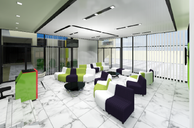 EXTENSION ET AMENAGEMENT INTERIEUR D'ESPACES DU SERVICE MEDICAL DES FONCTIONNAIRES