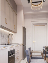 Luxurious interior design for living 