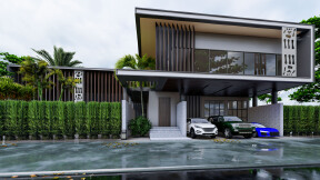 The Modern & Cozy Villa Design