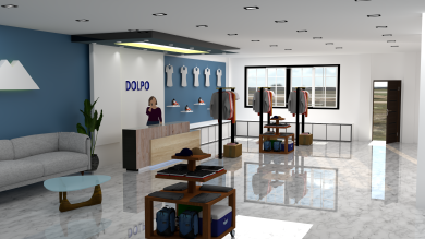 clothing store design in Nepal