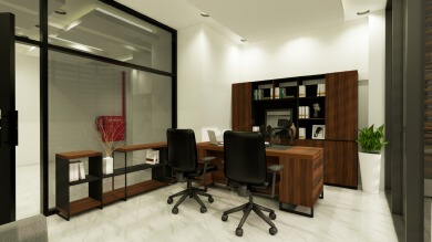 Comfortable and beautiful office design