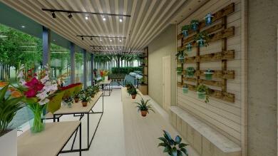 flower shop interior design