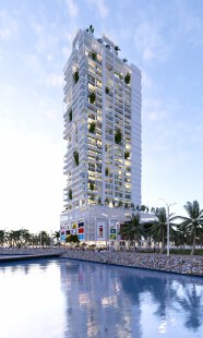 Vida Tower apartment, zas architects + interiors