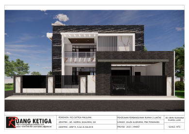 Mr. Rio House villa design in  indonesia